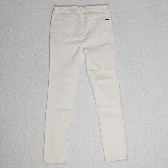 Matilda Jane Jeans 12 Ivory Off-White Skinny Stretch Classic Mid Rise Slimming - Picture 3 of 12